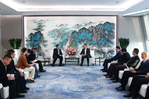 郴州市委常委、副市长王伟东到访新盛集团(图1)